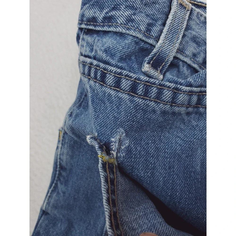 Vintage Levis Silvertab Baggy Jeans Mens 33x30 Blue Relaxed Tapered USA Made 90s